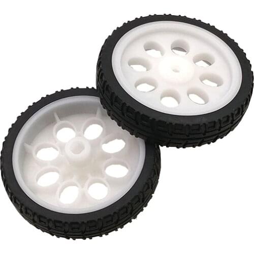 Diy Wheel Robot Tire Tt Motor Robot Intelligent Car Platform Car Electronic Design Toy