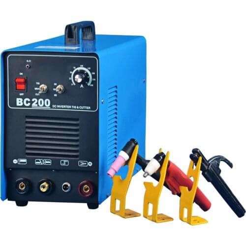 Rstar BC200 Plasma Cutter Tig Stick Welder 3 in 1 Combo Welding Machine, 50Amp Plasma Cutter, 200AMP TIG/ Stick Welder