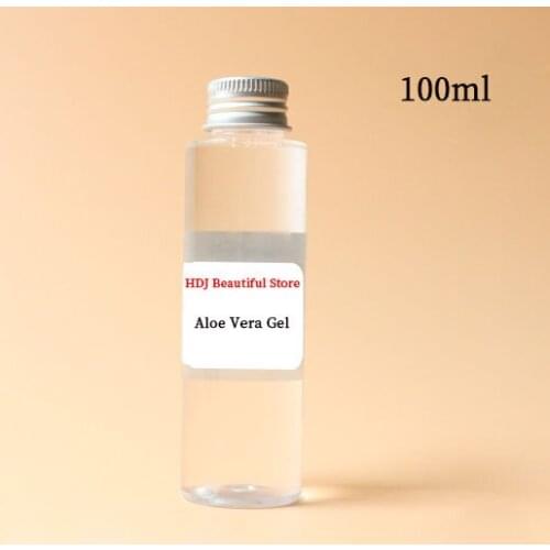 100-300ml Aloe silk smoothing plant skin care cosmetics raw materials aloe vera gel moisturizing