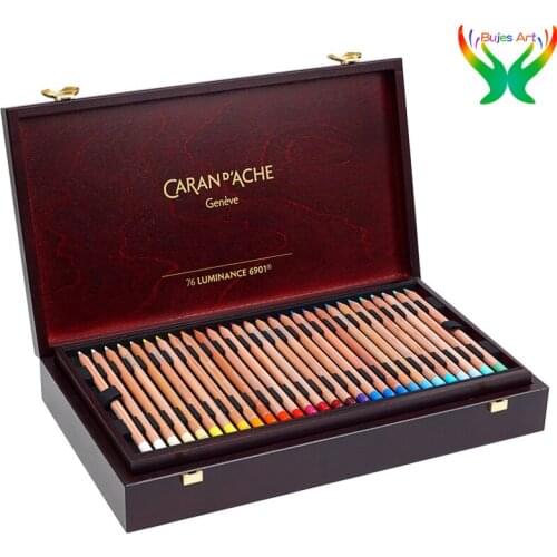 Swiss Museum Luminance 76oil/water soluble color lead suit artist drawing pencil art painting supplies for students professional