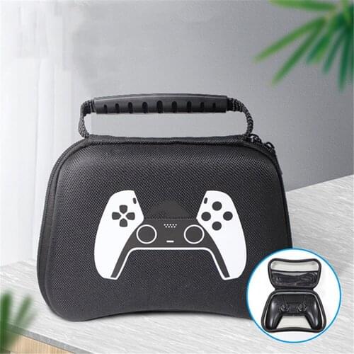 Waterproof EVA Game Controller Storage Bag Shockproof Protective Case Box for Sony PS5 Game Console Accessories