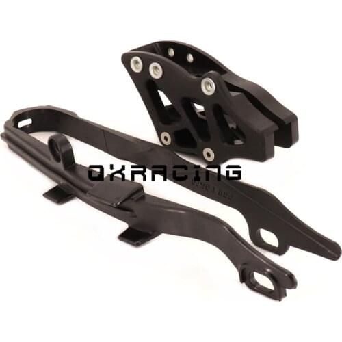 Rear Plastic Guard Protector with Chain Slider Guide For CRF250R CRF450R CRF450X 07-14 Motocross Dirt Bike Motorcycle