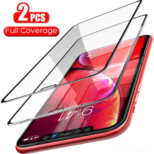 2Pcs Protective Glass on For iphone Xr Screen Protectors aifone X r Xs Max 10 Glas iphonexr Armor iphonex Film aiphonex Pelicula