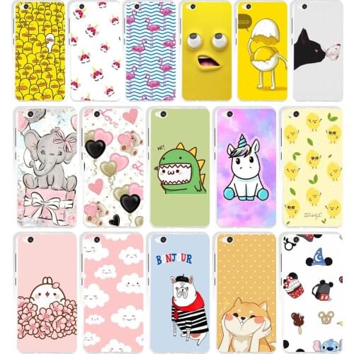 105AA Lovely animals gift Soft Silicone Tpu Cover phone Case for Xiaomi Redmi 4A 4x Note 4 4x case