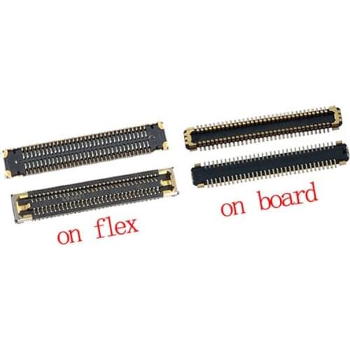 1pcs Lcd Display Screen Flex FPC Connector For Samsung Galaxy S10 Plus S10+S10E S10plus 5G G973 G977 G975 Plug Board 64pin