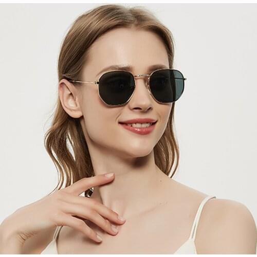 2021 Luxury Vintage Mirror Brand Designer Sunglasses Women/Men Classic Round Outdoor Sun Glasses UV400 Oculos De Sol Gafas