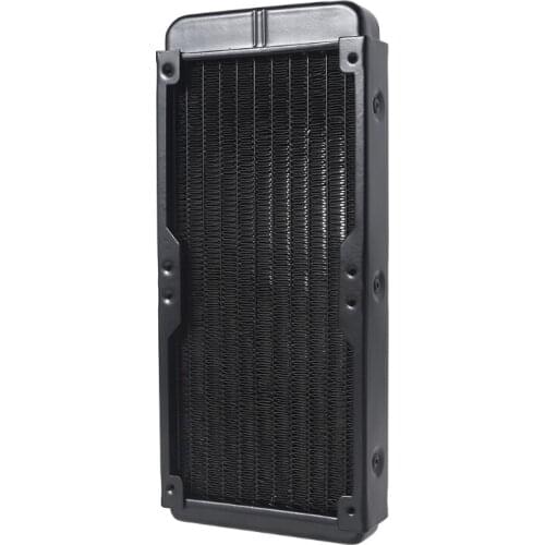 Aluminum Radiator 10 Row Tubes Heat Exchanger Radiator for CPU Water Cool System