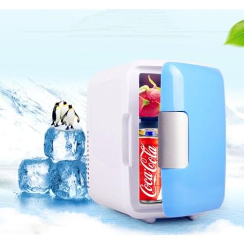 Car Mini Refrigerator 4L Refrigerator Dual-Use Refrigerator Refrigerator Incubator Car Electrical Appliances Can Be Printed LOGO