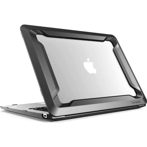 For MacBook Air 13 inch Case 2018 Release A1932 with Retina Display fits Touch ID i-Blason Dual Layer Rubberized Bumper Cover