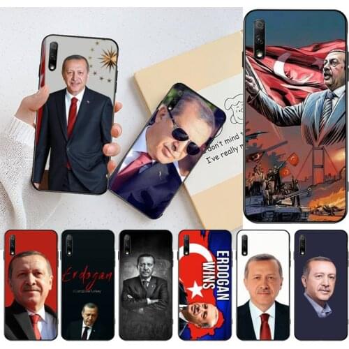 CUTEWANAN President Turkey Recep Tayyip Erdogan Shell Phone Case for Huawei Honor 30 20 10 9 8 8x 8c v30 Lite view pro