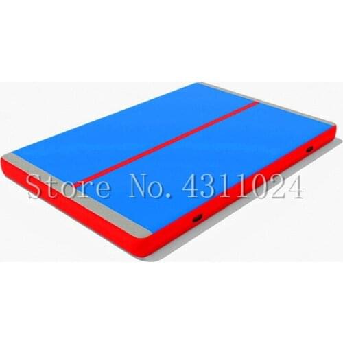 Free Shipping 2x2m/ 3x3m/ 4x4m 8 inches Air Track Tumbling mat for Gymnastics Inflatable Gymnastics air Track mat Gym Equipment