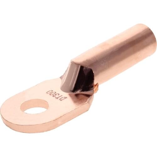 Fielect DT240-DT300 Copper Tube Lugs Copper Wire Fork/Ring Terminal Welding Bare Connectors
