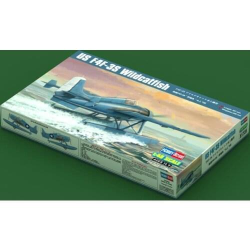 Hobbyboss Model 81729 1/48 F4F-3S Wildcatfish model kit