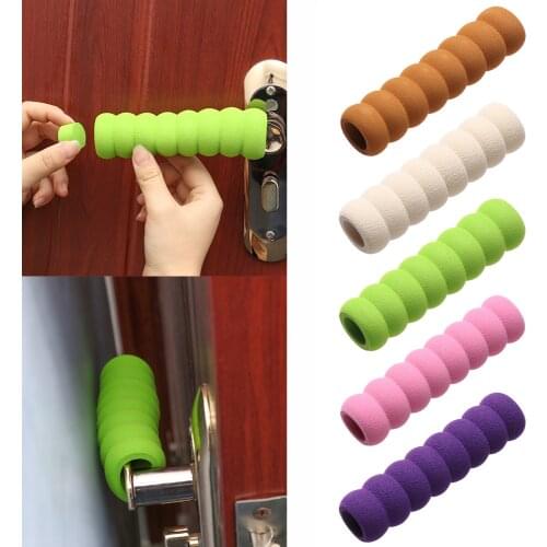 New Soft Foam Elastic Door Handle Cover Doorknob Guard Protector Anti-collision Safety Practical Door Stopper for Baby Safety