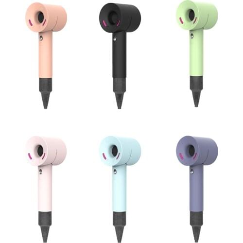 Silicone Anti-scratch Body Head Protective Cover Case Skin for Dyson Hair Dryer Travel Case DropShipping Wholesale