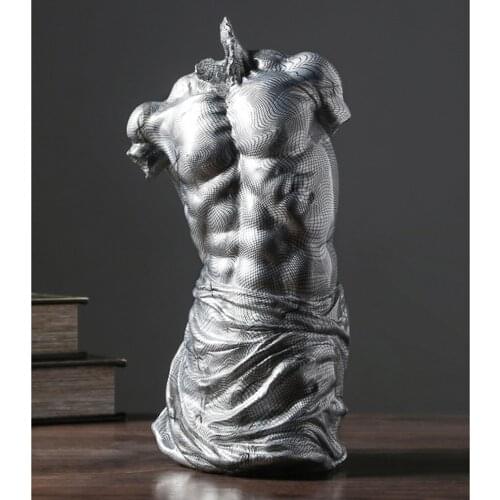 Greek Figurine Statue Bedroom Desktop Decoration Accs Ornament Artwork Gifts