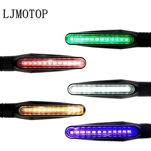 LED Motorcycle Turn Signal Lights Flashing Signal Lamp Accessories For HONDA hoRnet 250 cb400 CBR900RR CB599 / CB600 HORNET