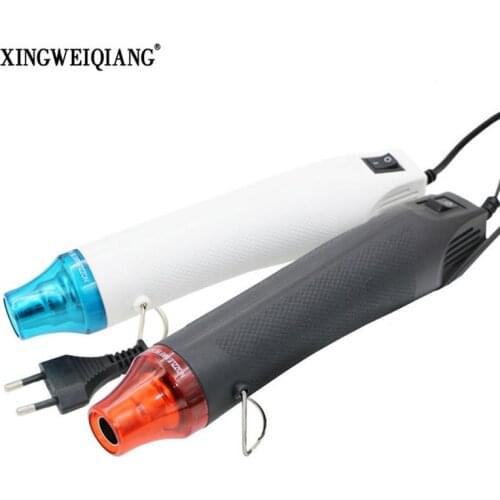 XINGWEIANG 1pc 220V EU plug electric Hot Air Gun/Heat Gun with supporting seat DIY tool heat gun