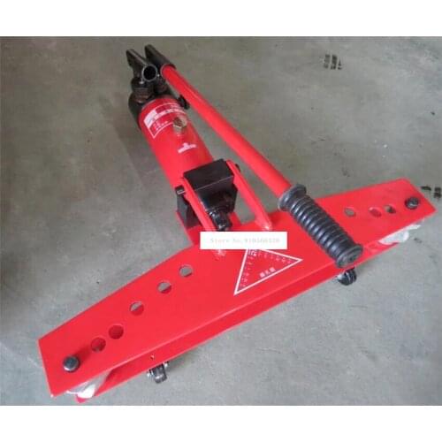 XP-SWGA4 2-inch Integrated Pipe Bending Machine Manual Hydraulic Pipe Bending Tool Small Portable Pipe Bending Machine 22-60MM