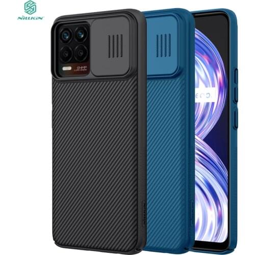 For OPPO Realme 8 Pro Case Cover NILLKIN Slide Cover Camera Protection Case Cover Anti-skid For OPPO Realme 8 8 Pro