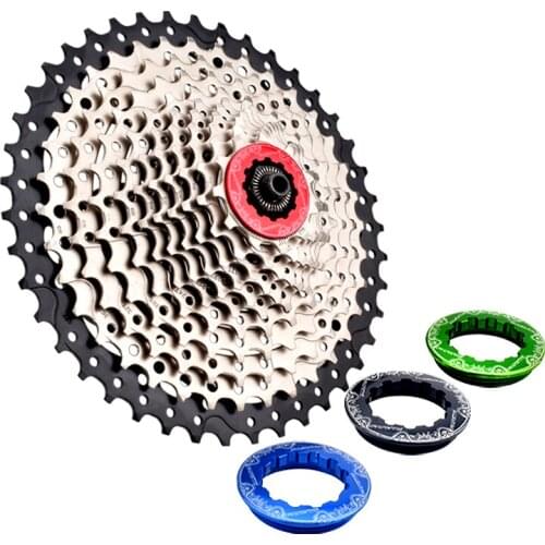 FMFXTR Bike 11T Cassette Freewheel Lock Cover Aluminum Alloy Rear Flywheel 11T Chainring Locking Cover Bicycle Accessories