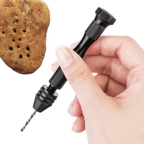 10pcs Tap Twist Drill Bit Set Spiral Screw for Cutting Drilling Hand Manual Drill Chuck Polishing Bits