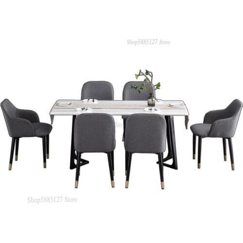 Customized Nordic Dining Chair Modern Minimalist Home Backrest Chair Western Restaurant Cafe Hotel Dining Chair Creative Restaur