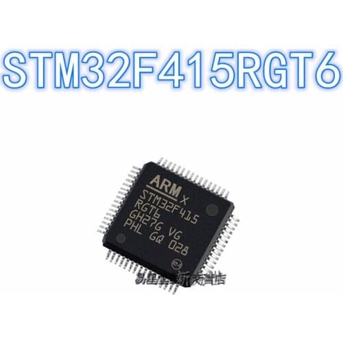 1PCS 100% new original authentic STM32F415RGT6 QFP-64 32F415RGT6 QFP64 32-bit microcontroller chip