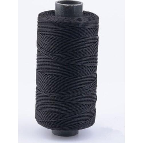1pcs Strong Bounded Nylon Leather Sewing Waxed Thread for Craft Repair Shoes Black