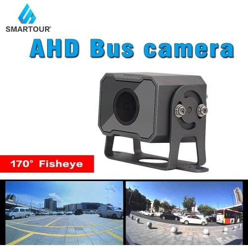 Smartour 170 Degree Fisheye No LED AHD 1080*720P Camera Starlight Night Vision HD Truck Rear View Camera Vehicle For Bus Car