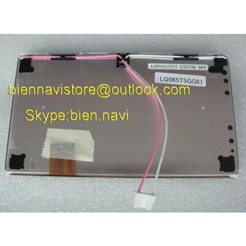 Brand new LCD display screen LQ065T5GG61 for Car Audio Navigation LCD