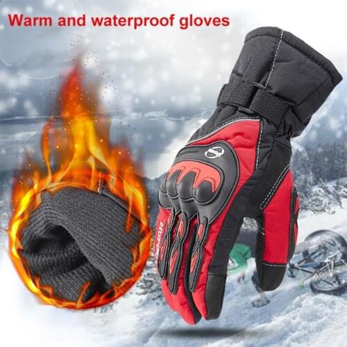 Waterproof Winter Motorcycle Gloves Moto Motocross Gloves Windproof Moto Gloves Touch Screen Motorbike Riding Outdoor Hot Sell