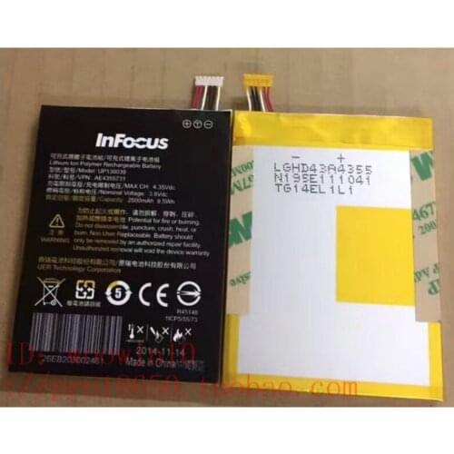 High quality Original Battery 2500mAh 9.5Wh 3.8V for InFocus UP130039 M510 M510T M511 M512 M518 M521 Cell phone batterie