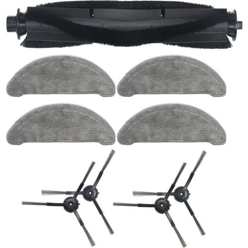 For Roidmi EVE Plus Robot Vacuum Cleaner Main Brush Side Brush Mop Cloth Replacement Vacuum Cleaner Parts