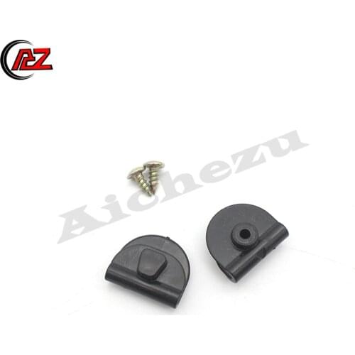 2 PCS Clip Black Battery Left Side Cover Button Clips for Harley Sportster XL883 XL 883 XL 1200 2014-2017