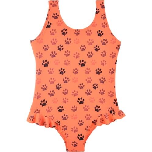 Female Child Ruffle Swimwear