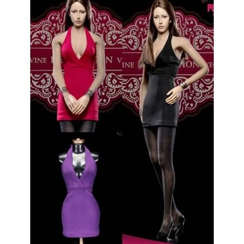 1/6 figure doll clothes female dress with shoes for 12" Action figure doll accessories.not include doll and other No2246