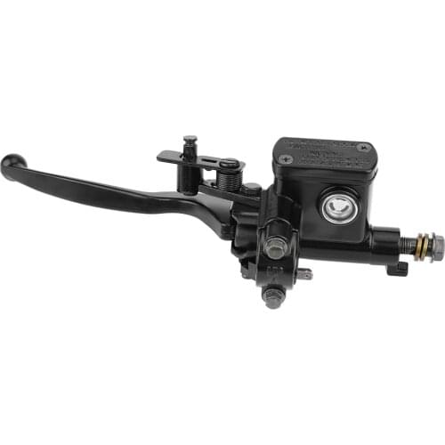 1 pcs Black high quality Aluminum material Left Brake Main Master Cylinder Anti-rust for 50cc 70cc 90cc 110cc 125cc 150cc ATVs