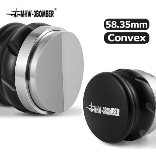 58.35mm Stainless Steel Coffee Tamper Macaron Powder Hammer Espresso Tamper Barista Grinder Distributor Coffee Accessorie