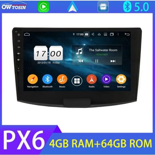 Android Auto 10.1'' PX6 4G+64G For Volkswagen VW Magotan Passat B7 CC Bluetooth 5.0 Tethering GPS Navi Carplay DAB 4G LTE Radio