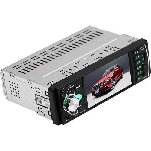 Car Mp5 Displayer 4.1inch TFT Colorful Screen Reversing 800*480 Multimedia Car Radio With Remote Controller Steering Controller