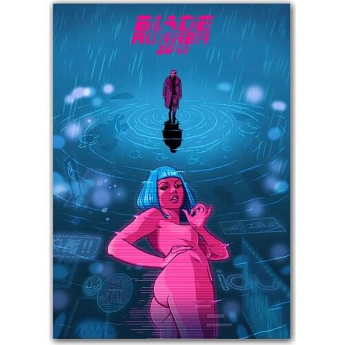 Blade Runner 2049 Silk Poster Classic Movie Wall Art Print 12x18 24x36 inch Decoration Pictures Living Room Decor