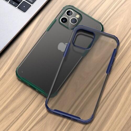 Case for iphone 12 pro max mini bumper cover on i phone 12mini 12pro mas iphone12 12promax protective back coque bag tpu matte