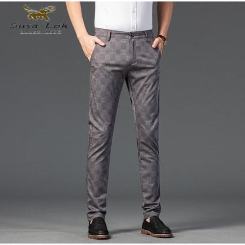 CINESSD Men's Classic Trousers