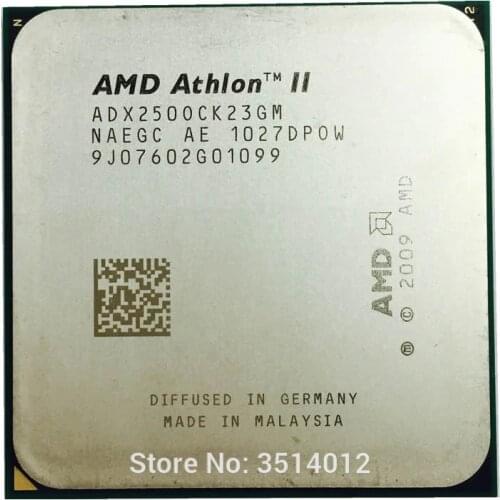 AMD Athlon II X2 250 3.0 GHz Dual-Core CPU Processor ADX250OCK23GQ/ADX250OCK23GM Socket AM3