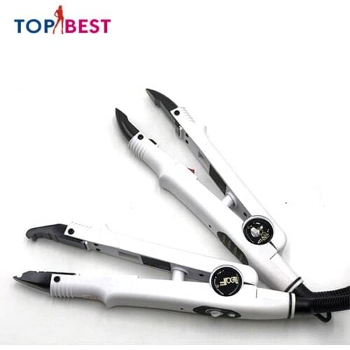 Electric Hair Connector Temperature Adjustable Pre Extension Fusion Iron Heat Bonded Keratin Wand Iron Hair Beauty Salon Tool