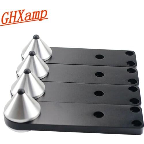 GHXAMP Combined Speaker Spiked Foot Aluminum Shock Absorber Stud Trip Anti-resonance Audio Tripod Nail High-End
