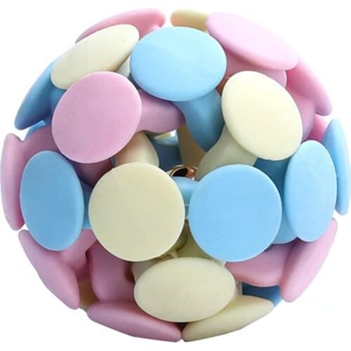 Legendog Bell Ball Toy Interactive Colorful Kitten Ball Toy Dog Toy Ball Cat Bite Toy Cat Toys Interactive Pet Supplies