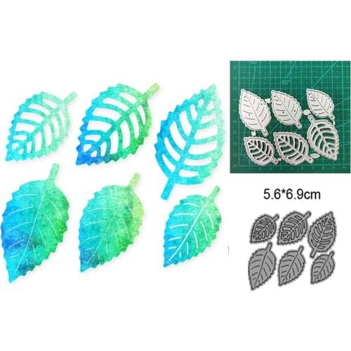 Leaf and flower metal cutting mold mold scrapbook mold used for making greeting cards cutting paper craft 2021 new