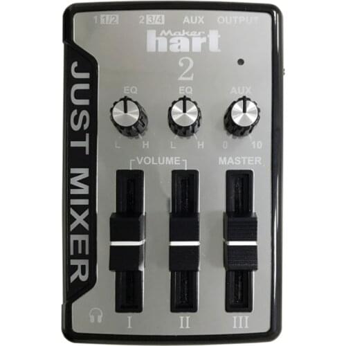 Just Mixer 2 - 3 Channel Mini Audio Usb Mixer